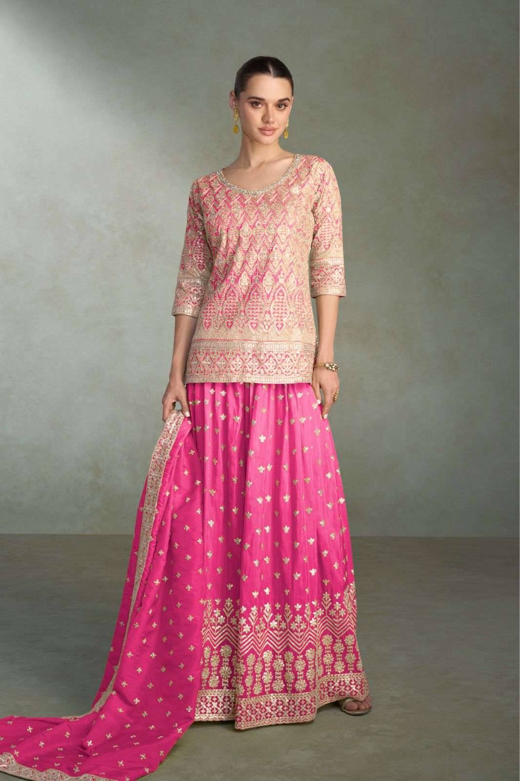 ​KASTURI BY GULKAYRA 7575 Series Designer Festive Suits Collection Beautiful Stylish Fancy Colorful Party Wear & Occasional Wear Simar Silk Dresses At Wholesale Price